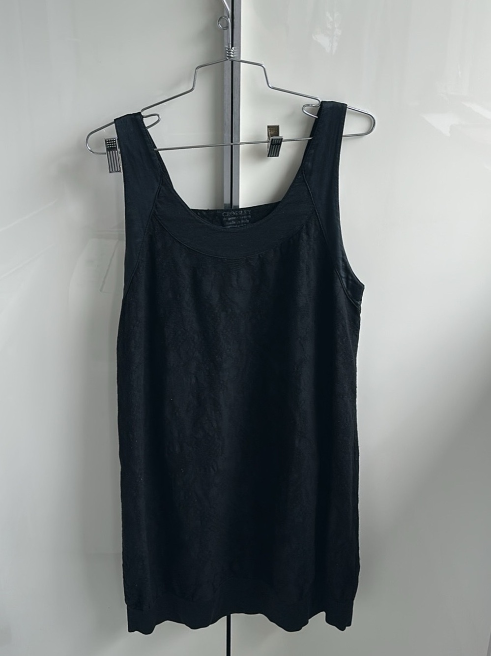 Black Scoop Neck Sleeveless Women’s Tank dress